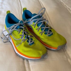 Nike Athletic Shoes - Neon Green, Blue, and Orange